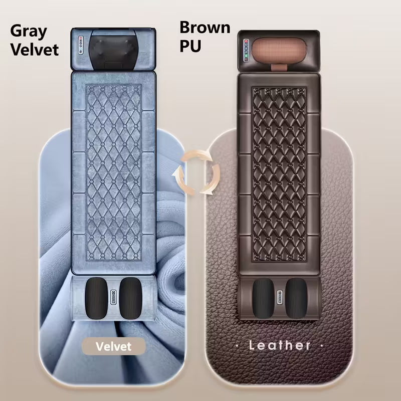 Relax mat, warm in 10 minuten, pijn verdwijnt, slaap als een roos